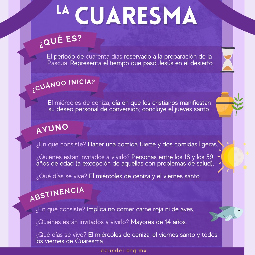 ✝️ La Cuaresma es un camino de preparación. Nos emociona la cuenta atrás, ver los pasos montados, las Vírgenes de hebrea... Pero también debemos vivirlo desde el sacrificio y la conversión introspectivamente.