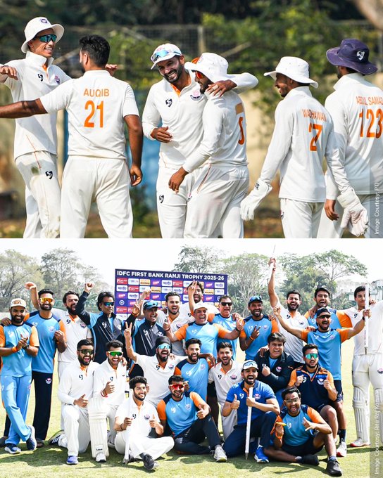 Take a bow, Jammu & Kashmir 👏 Maiden Ranji Trophy Title 🏆