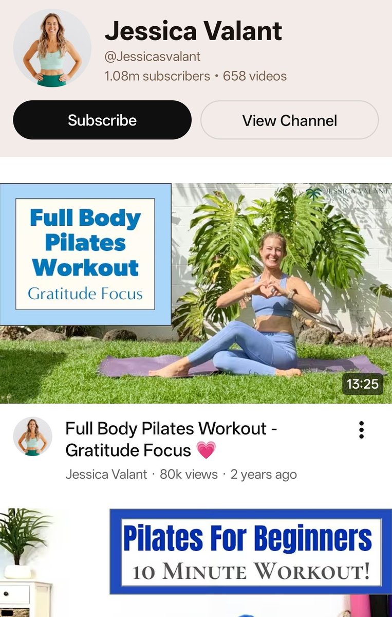 supermoongirl9f's tweet photo. Bref si vous voulez de bonnes chaînes Youtube de pilates voici mes recos https://t.co/Nevw4MZISM