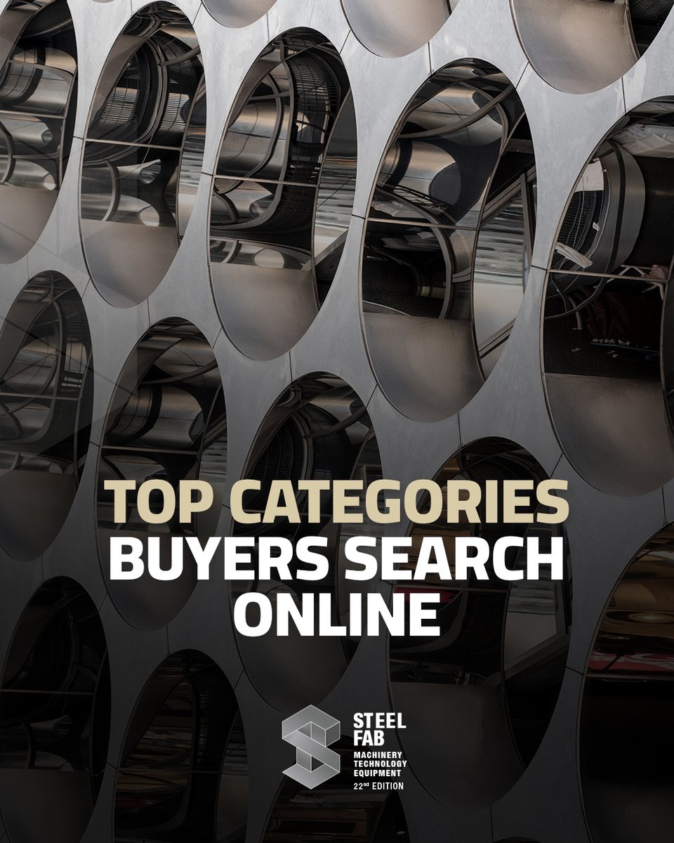 Steelfabme's tweet photo. These are the categories buyers keep coming back to. 🔎

From advanced machinery to smart industrial solutions, demand continues to grow across key fabrication sectors:

⚙️ CNC & Cutting
🔥 Welding & Joining
🏭 Fabrication Machinery
🔩 Metal Forming
✨ Surface Finishing
🤖 Automation
🦺 Safety & Consumables

Be present where industry demand meets opportunity. 🚀

#SteelFab #SteelFab2026 #ExpoCentreSharjah #IndustrialInnovation #FabricationExpo #MetalworkingShow #SF2026 #Manufacturing #FabricationIndustry #B2BConnections #EngineeringSolutions #uaeevents