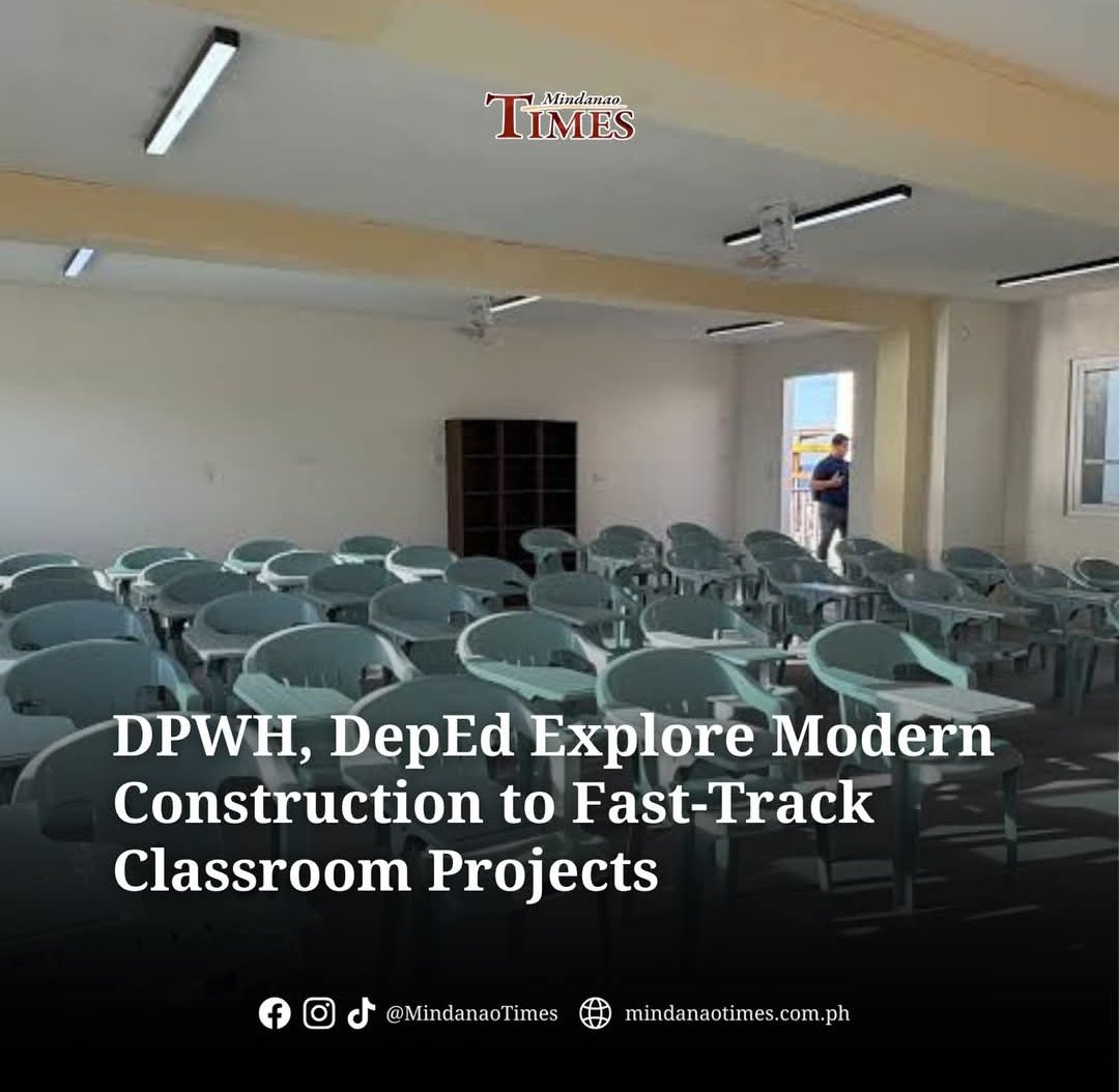 Hindi kelangan fast method to construct classrooms dahil may fast methods pagnanakaw sa DPWH, congressmen kasama BBM at Tambaloslos Romualdez sa budget for classrooms. Panay propaganda, lies walang results. Since BBM became president naging NATO na Pilipinas (No Action Talk Only)