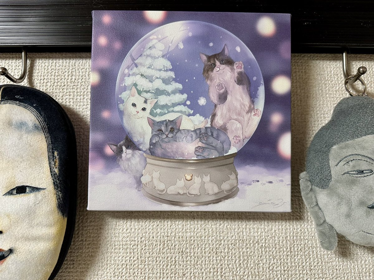 大好きな大好きなガイアユーさんのサプライズをキャンバスにしてもらった😆✨✨

ひと目で分かる素晴らしい作品と素晴らしいお人柄が出てる🥹❣️

家宝なのだ✨✨