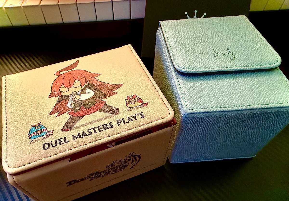 デッキケースが2つ増えました #デュエプレ #UNDIMENSION