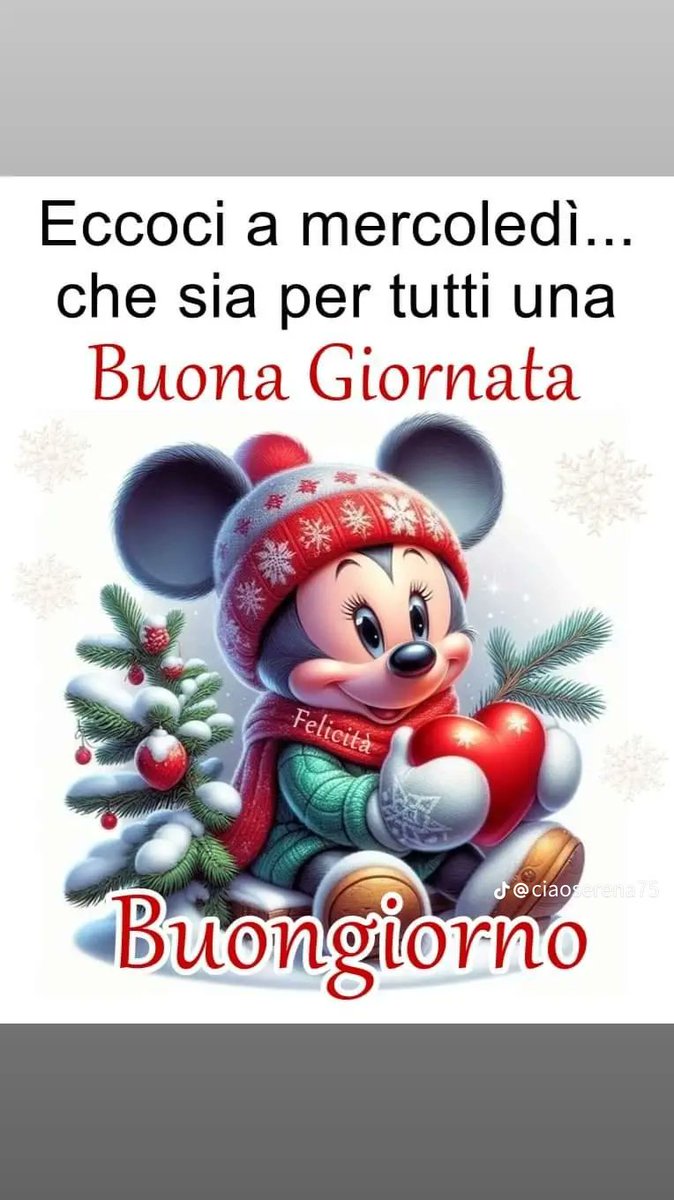 Buongiorno amiche e amici virtuali speciali, per adesso non so che tempo farà 
È grigio come il solito ma non piove 
Buona giornata a tutti quanti voi