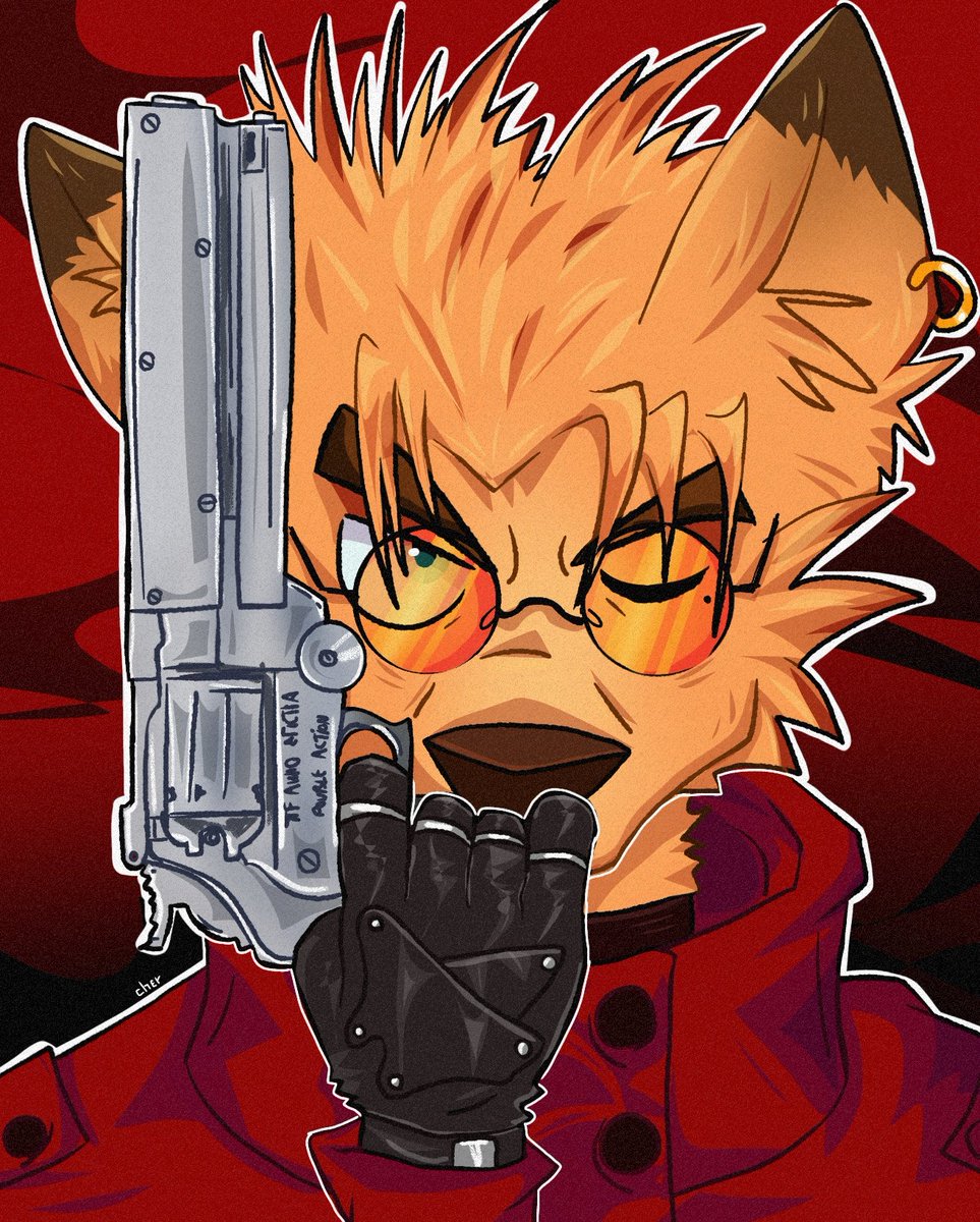 cherepizza_cher's tweet photo. 💥
#Trigun #Vash https://t.co/wx2RGytS6u