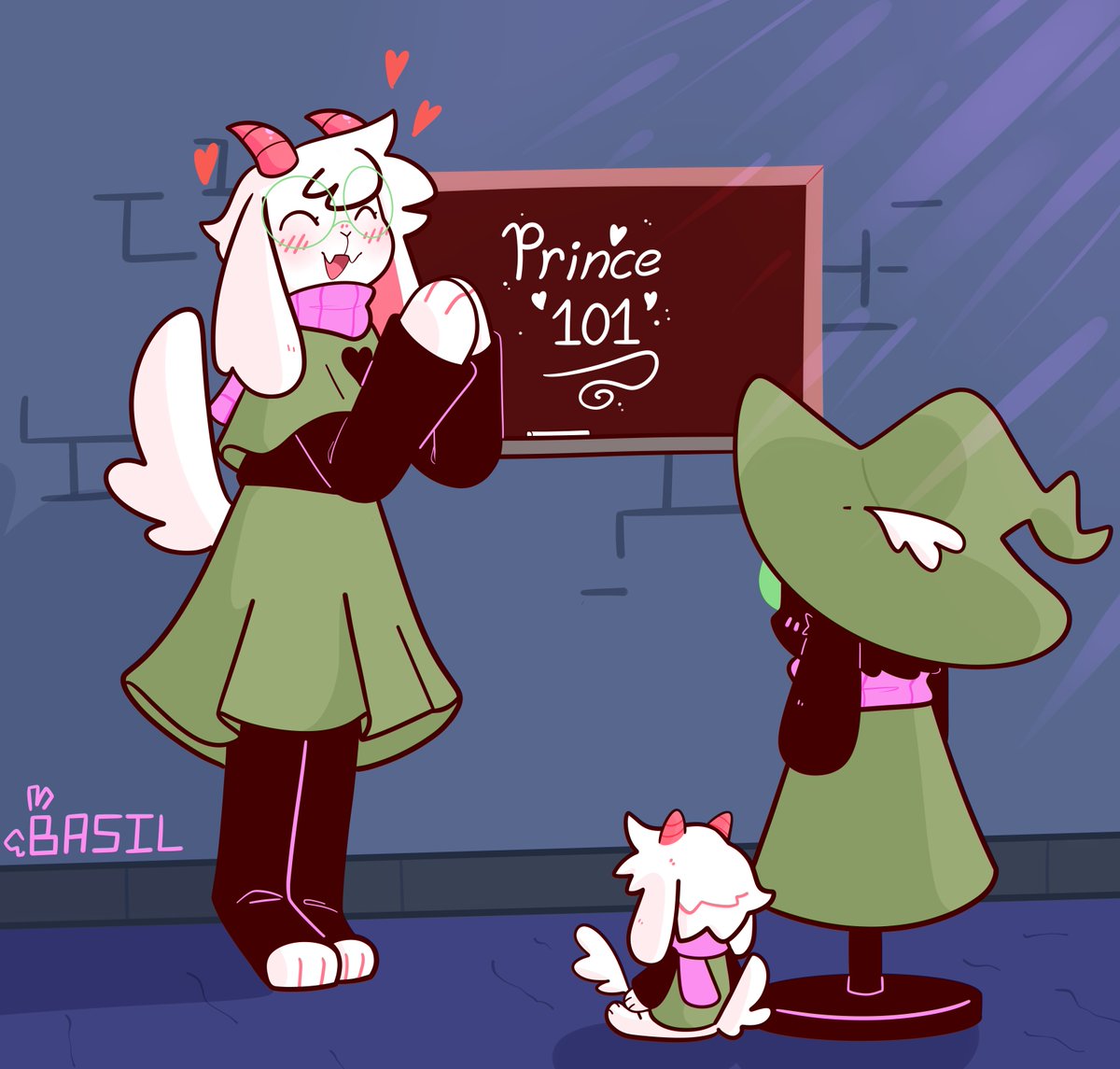 this ralsei's original artist: @/Drawz_art