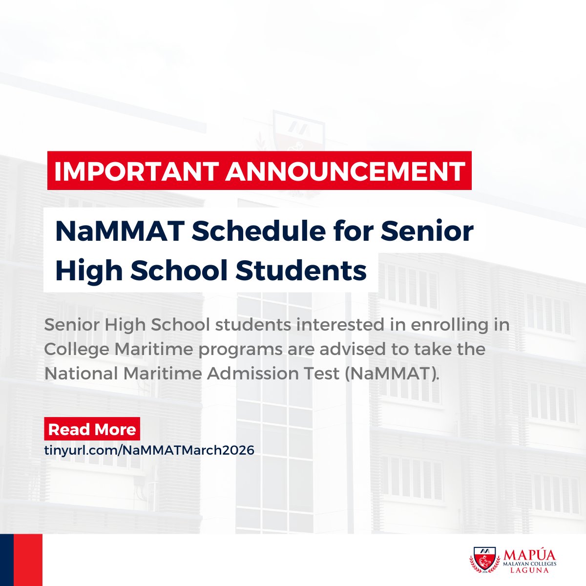 Mapúa Malayan Colleges Laguna tweet media