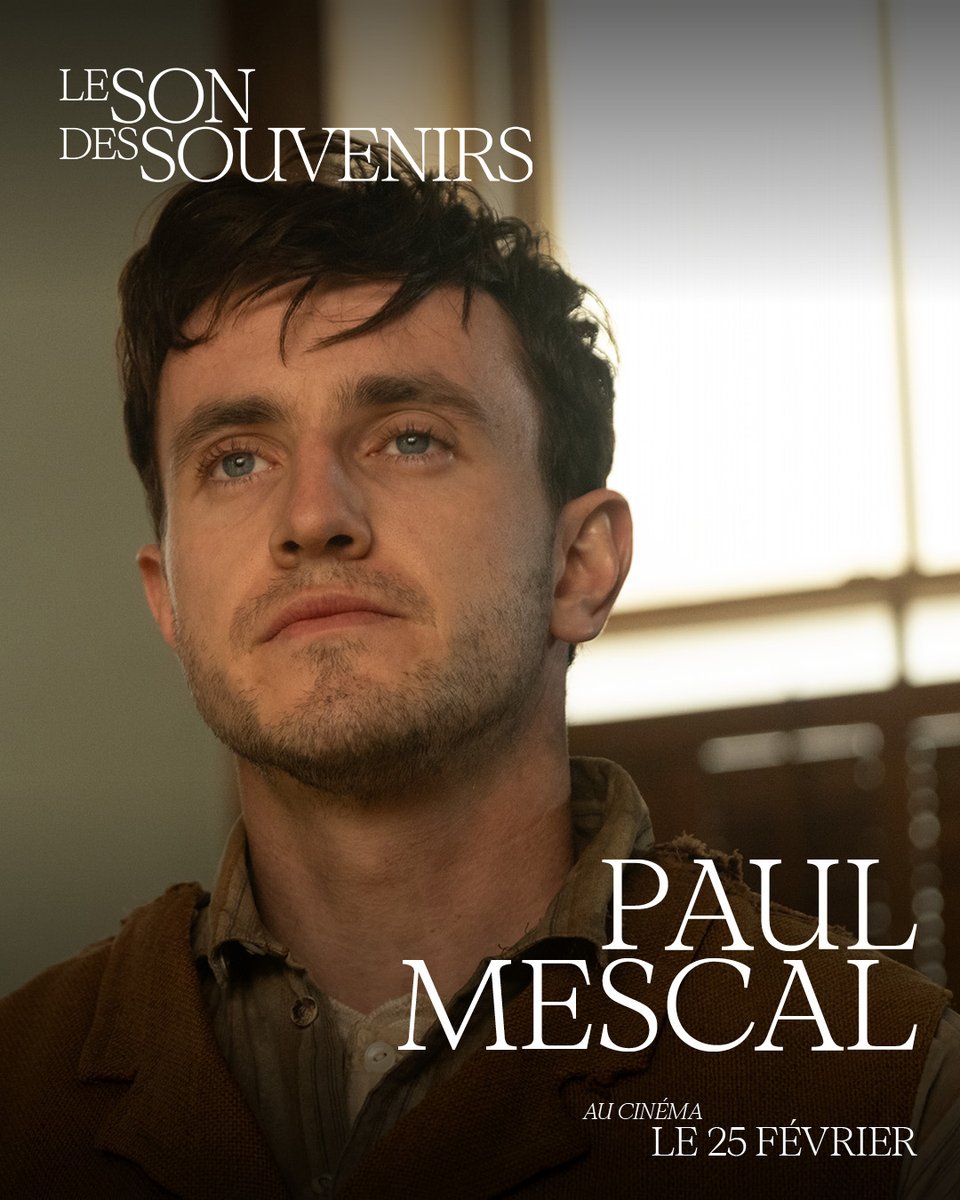 FocusFeaturesFR's tweet image. Paul Mescal et Josh O’Connor brillent dans Le son des souvenirs.
Le 25 février au cinéma. #LeSonDesSouvenirs