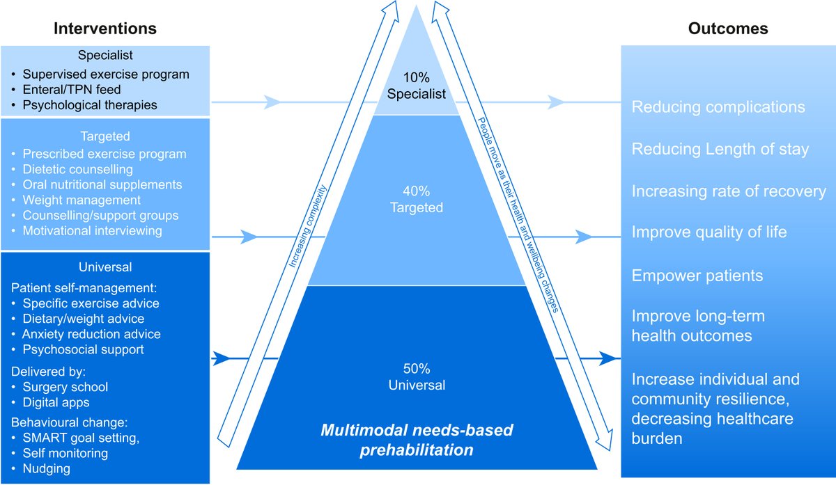 What are the challenges that impact the implementation of #prehabilitation and does the future lie in personalised #surgeryschools?

bjanaesthesia.org/article/S0007-…