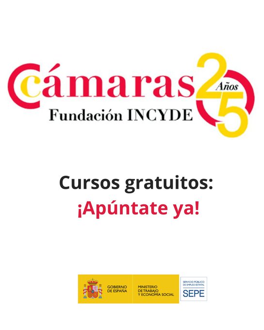 💻📚 En febrero, nuevos cursos gratuitos de la <a href="/FundacionINCYDE/">Fundación INCYDE</a> cofinanciados por el #FSE+

✔️ Programa "Emprende y Avanza”para emprendedores y empresarios
✔️ Programa PRECE Canarias

🔗 Más info 👉 f.mtr.cool/uicjotiyjo
