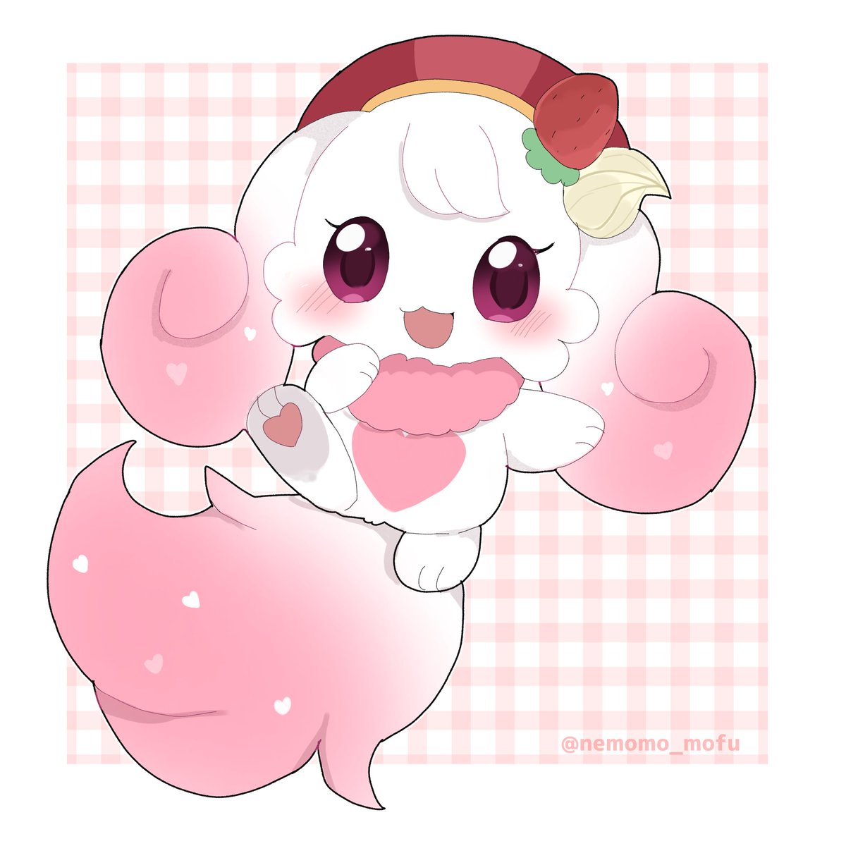 nemomo_mofu's tweet image. 🍓👒💞
#TDM　#チビケモ