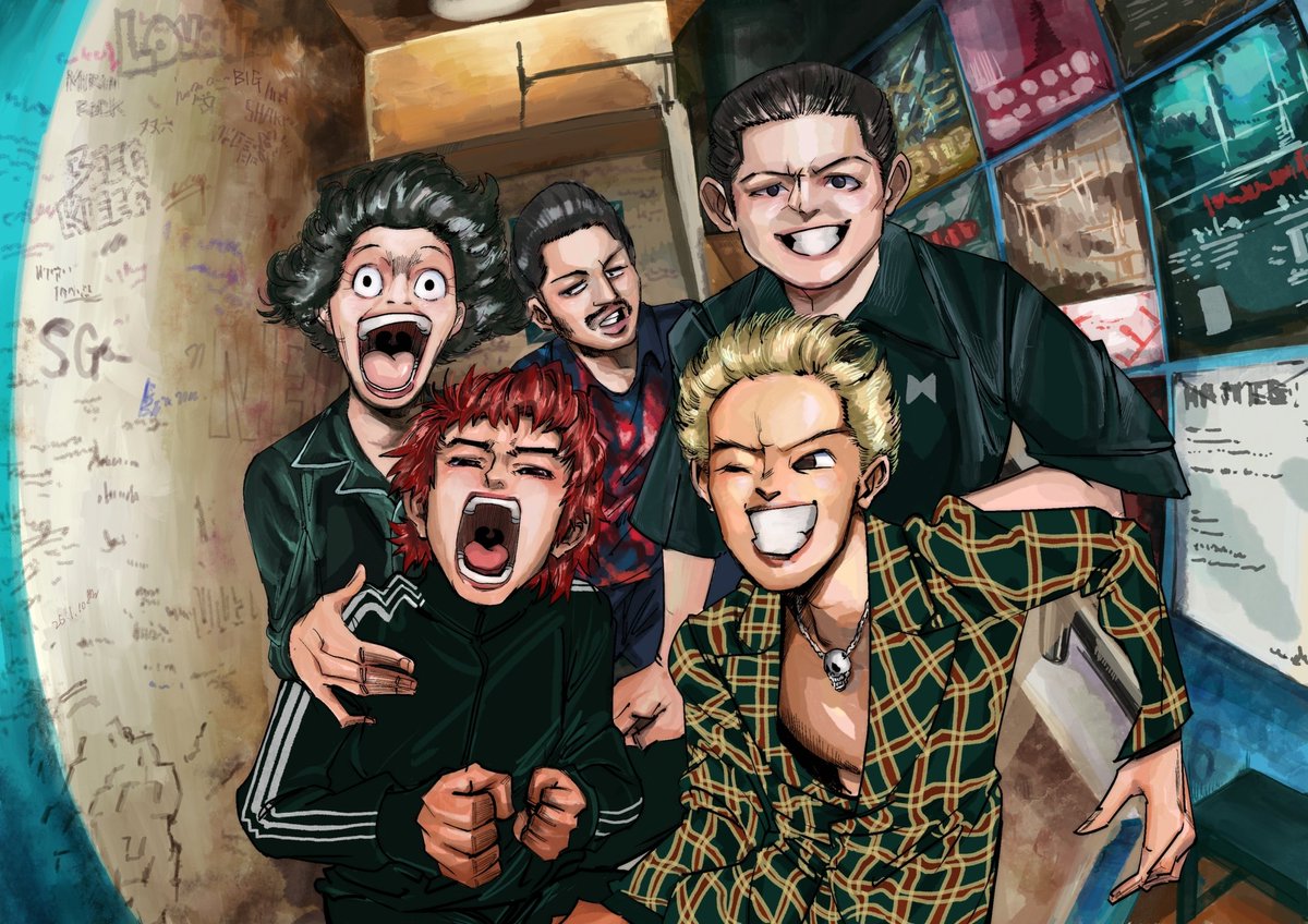 hikaru897's tweet image. #Paledusk
 #TCIP
今回も @akayakon 先生に描いてもらいました！
今回はPaleduskのNOWAY!!のサムネイルのイラスト2枚にTheCardsIPlayのよつばと！パロディイラストを描いてもらいました！
今回もありがとうございます！(≧∇≦)