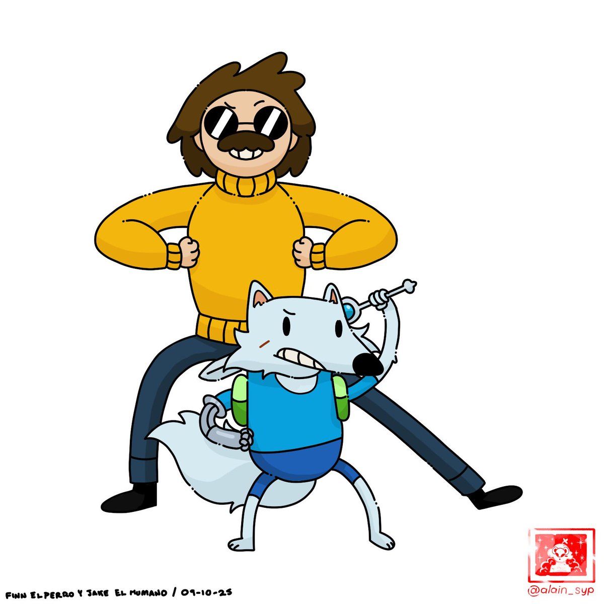 Jake el Humano y Finn el Perro
-
#adventuretime #horadeaventura #fionnaandcake #cartoonnetwork #alain_syp
