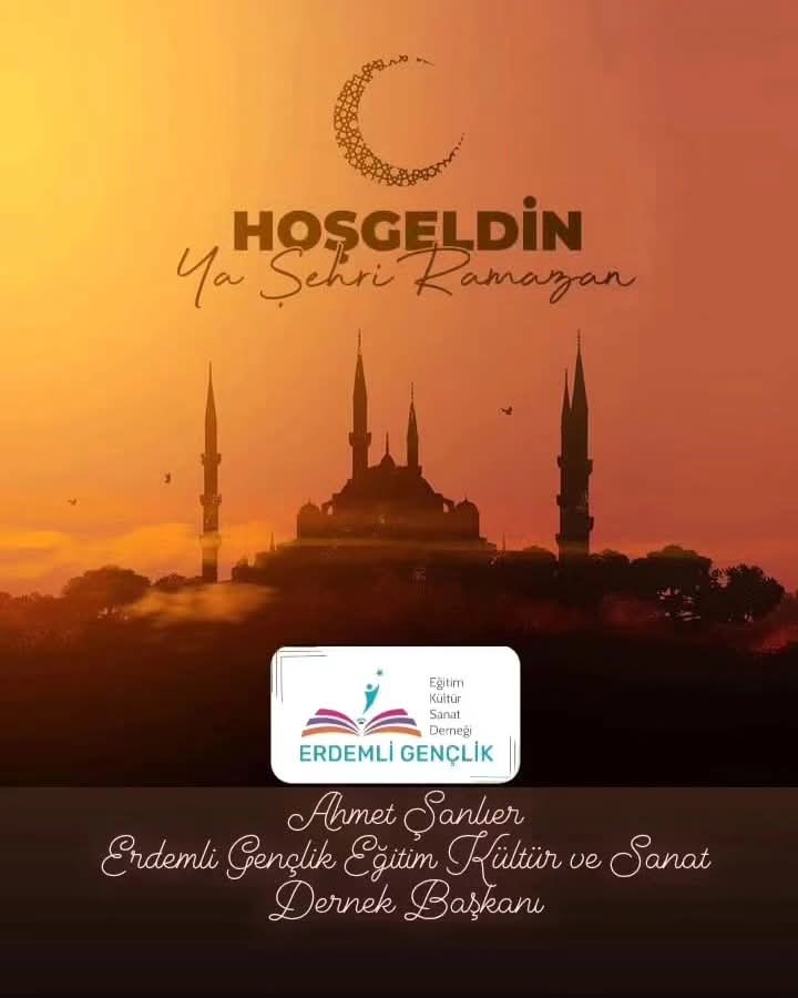 Huzuruyla kalpleri gülümseten, bereketiyle sofralarımızı şenlendiren, elimizdekini paylaşarak mutluluklara ortak eden #Ramazan hoş geldin! 

#Gençlik varsa Gelecek var