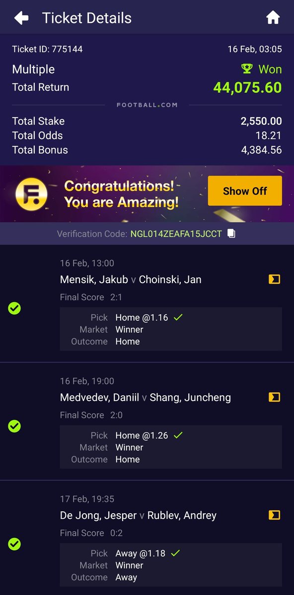 Leon Best Bets 🎾⚽🏀 tweet media