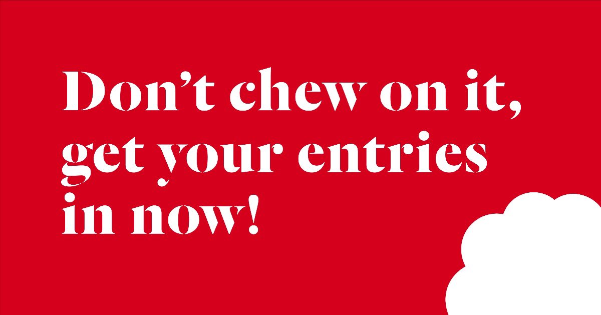 3 Weeks To Enter: The Best #Design #Advertising #Packaging #PR for Food and Beverage Brands and Outlets…..
Enter The 28th FAB Awards by 7th March 🏆
-
#thefabawards2026