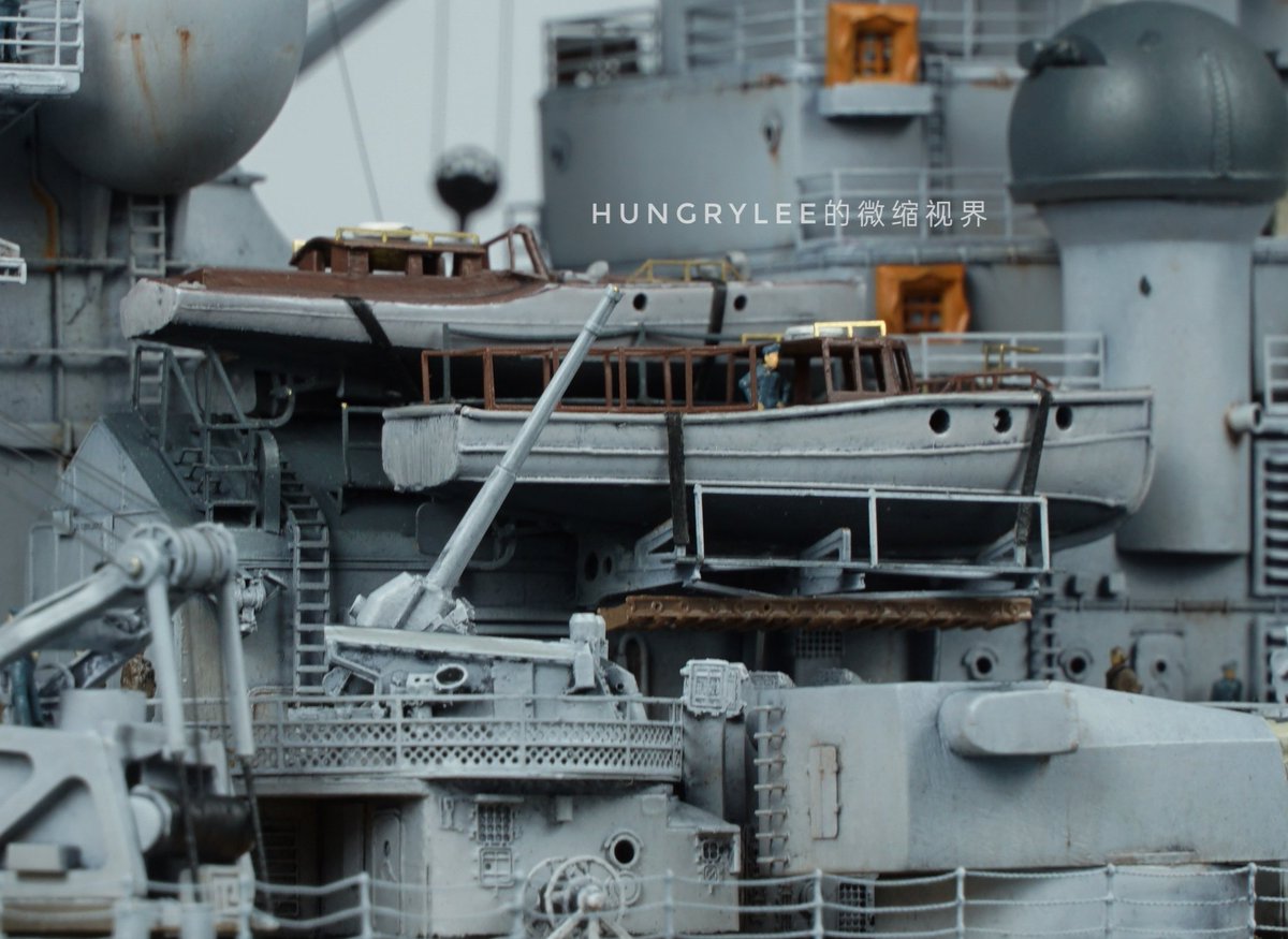 lee_hungry's tweet photo. The 1/350 Bismarck俾斯麦（Tamiya）which I made in 2018
#scalemodel #shipmodel  #Bismarck  #艦船模型 #模型製作  #模型 #戰列艦 https://t.co/DLeYkM54Pi