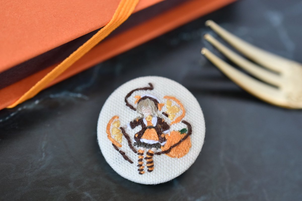 新しいお菓子度に生まれる精霊のいる世界
オレンジピールちゃんはお気に入りはこのショコラのコート
#にまるの小さな世界