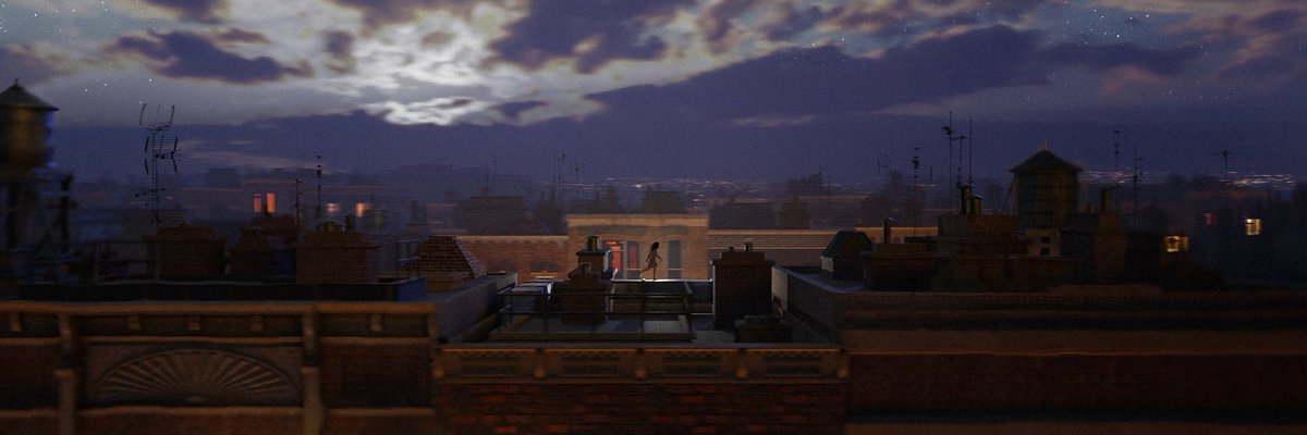 Gergeux's tweet photo. Some concepts I did back in 24’ at the Dust Bunny movie production. All made in Blender and PS. https://t.co/CPw2gLH47P
