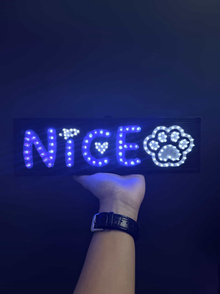 LedTedman's tweet photo. ป้ายขนาด 4*11.6 นิ้วครับ 🤍💙
#รับทำป้ายไฟ #ป้ายไฟ #ป้ายไฟled #led #ป้าย #ป้ายไฟเชียร์ #ป้ายไฟแฟนคลับ https://t.co/2x1UAKgARe