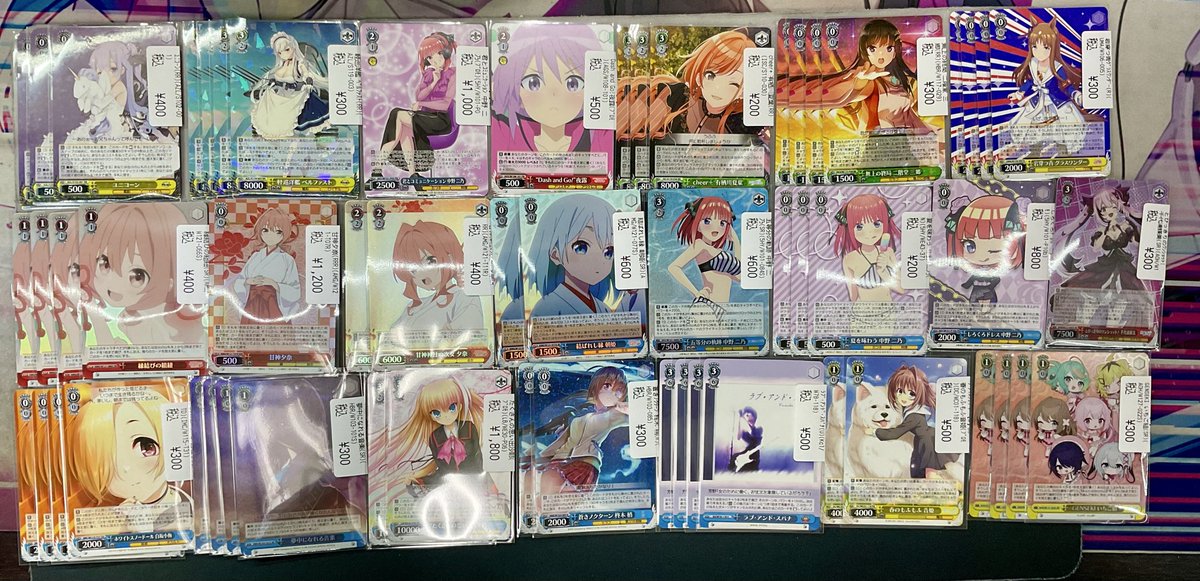 ヴァイスシュヴァルツ ✨入荷情報✨ たくさんの光物・プロモカードを