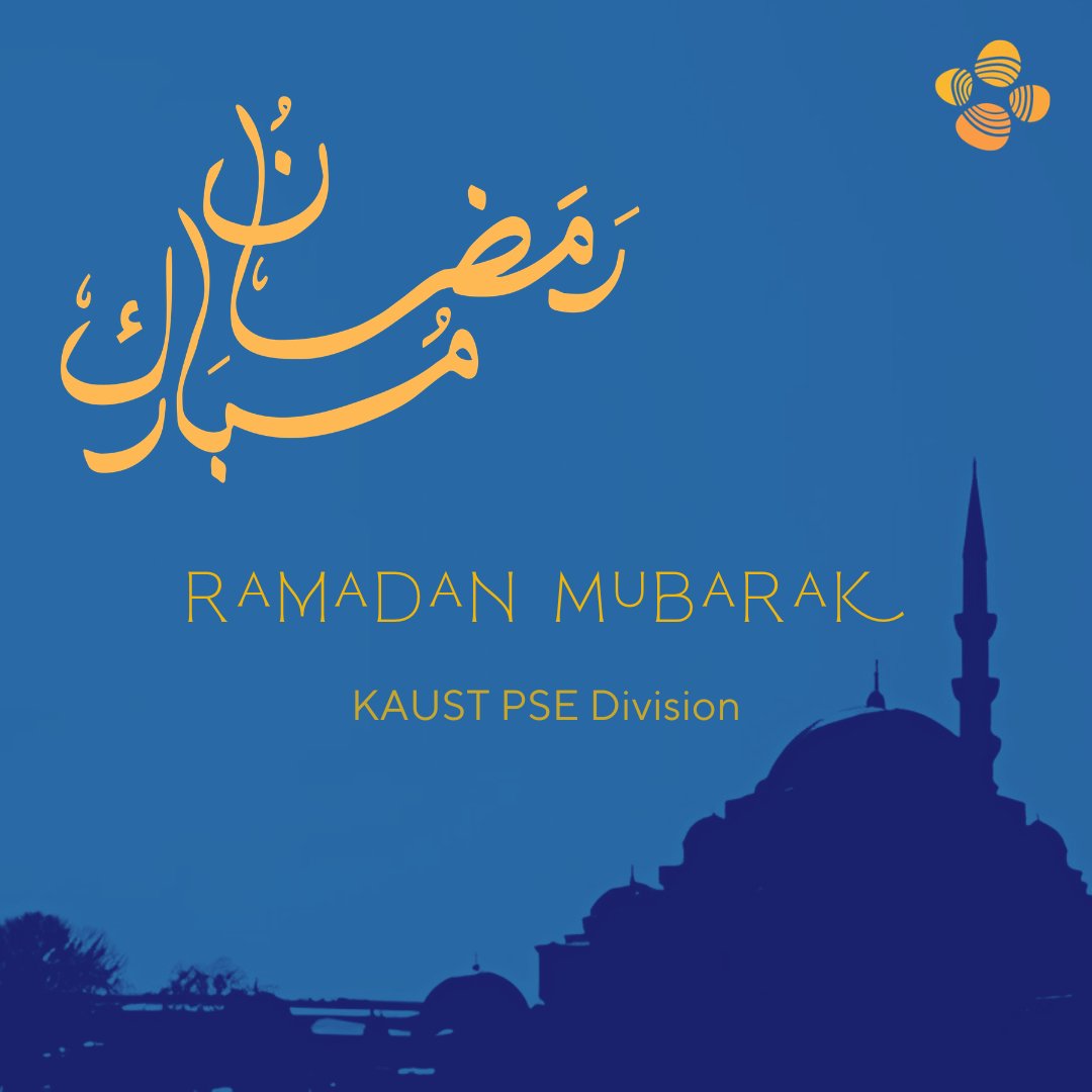 KAUST_PSE's tweet photo. Ramadan Mubarak from KAUST PSE. May you and those dear to you be blessed with peace and heartfelt moments. 🌙

#Ramadan26 #RamadanMubarak #KAUST #KAUSTPSE https://t.co/qylzx0ZQWh