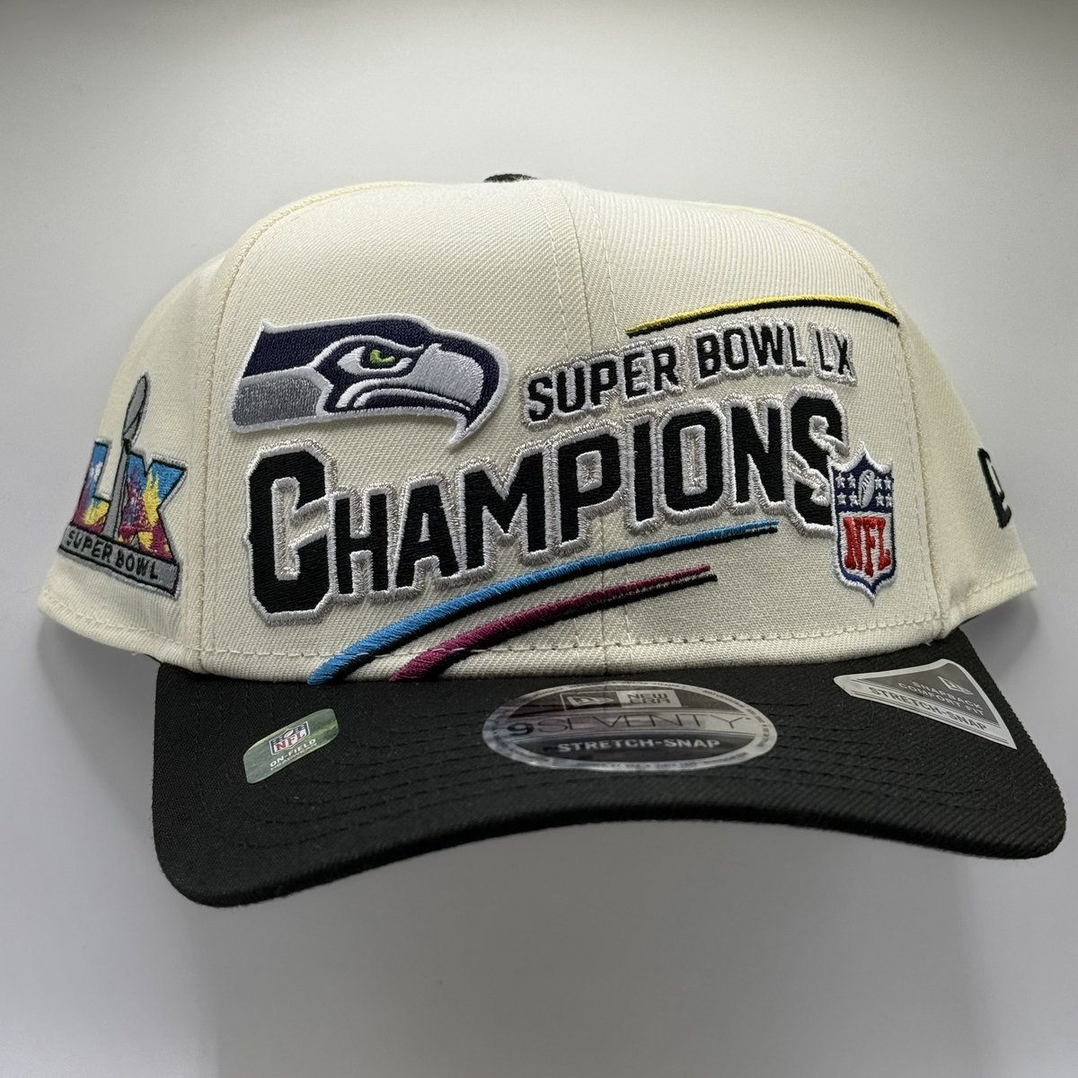 RnR_Runner's tweet photo. Official New Era Seattle Seahawks Super Bowl LX Champions Locker Room Trophy Collection 9SEVENTY Hat #seahawks #SuperBowlLX https://t.co/Ss4Sc1SkiR