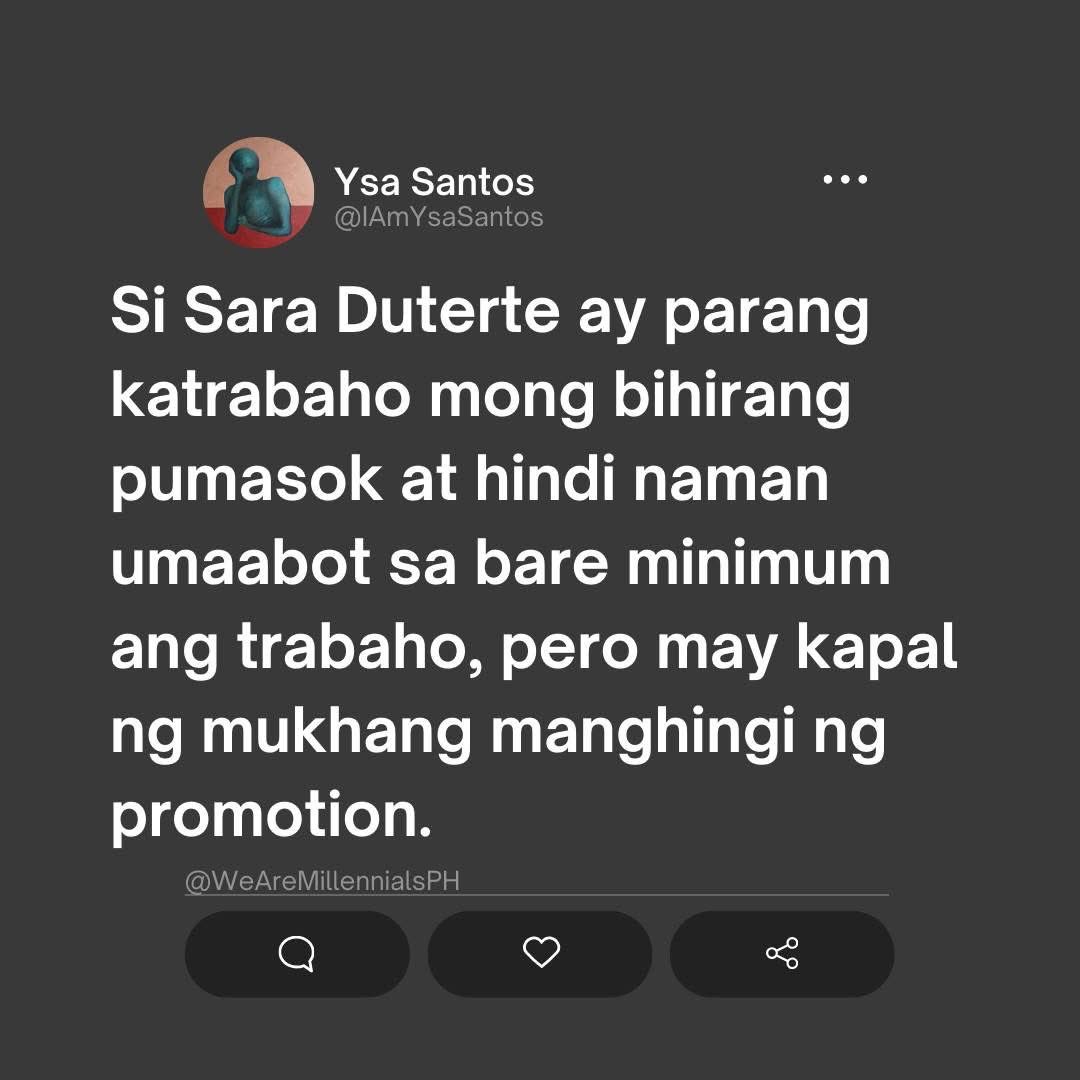 vince2681's tweet image. In short, Palamunin 🥴