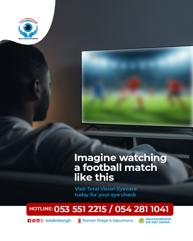 totalvision_gh's tweet photo. Long hours on screens?

Digital eye strain can lead to headaches, dryness and blurred vision. The right lenses can help.

📞 0535512215

#DigitalEyeStrain #EyeCareTips #TotalVisionGh https://t.co/SGgZFTPuNt