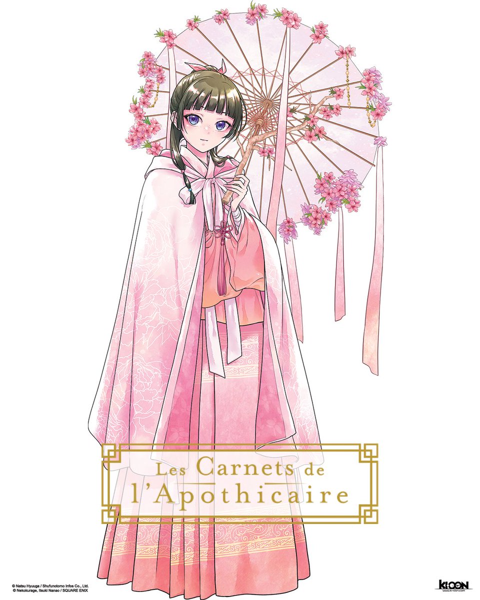 ki_oon_Editions's tweet photo. La sublime Mao Mao est de retour dans le tome 16 des "Carnets de l'apothicaire" ! 💗
Il est dispo en librairie. https://t.co/dbSvpR6OgZ