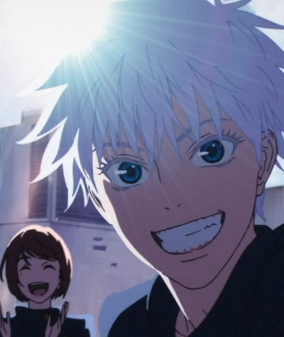 제가 제일 좋아하는 회옥옥절 엔딩 크레딧 속 고죠사토루 보실분