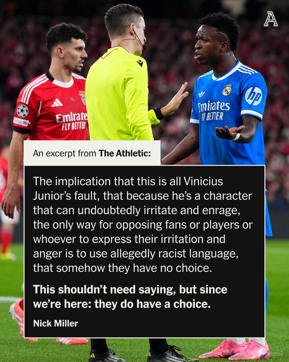 When it comes to Jose Mourinho's comments about Vinicius Junior alleging he was racially abused by a Benfica player, it is difficult to know where to start.

But the line about Benfica legend Eusebio is as good a place as any.

The idea that because the greatest player in the