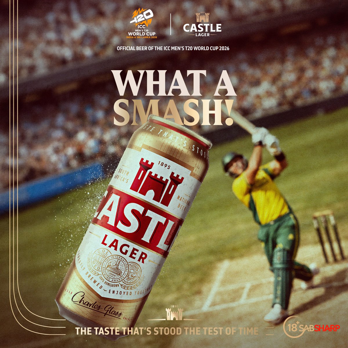 Sixes on the pitch. Six-packs in the fridge.​

When <a href="/ProteasMenCSA/">Proteas Men</a> hits a SIX, we’re giving away a SIX in return.​
​
RT the big hits using #DlalaCastle and you could catch i6 of Mzansi’s National Beer. 🏏