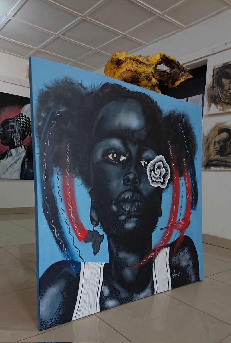 rwigemart's tweet photo. Title: Black paradise 
Size: 120/120cm
Medium: Acrylic on canvas
#art #africanart #artist #artcollector https://t.co/JD2ibk1ZcC
