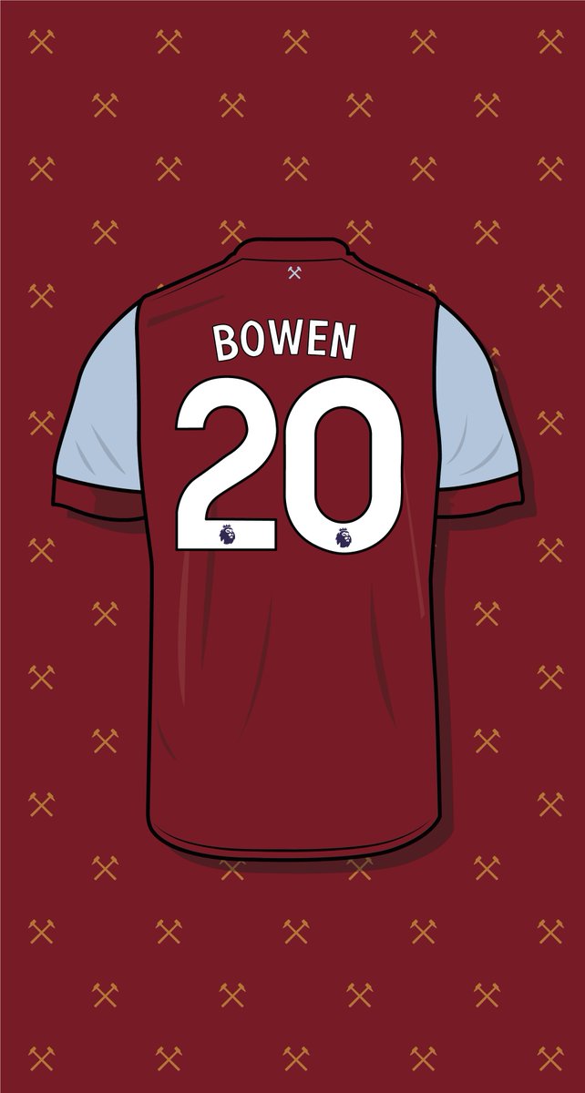 Bowen screensaver for your phone! 

If you like my work please give it a repost and drop me a follow ⚒️ #COYI #WHUFC