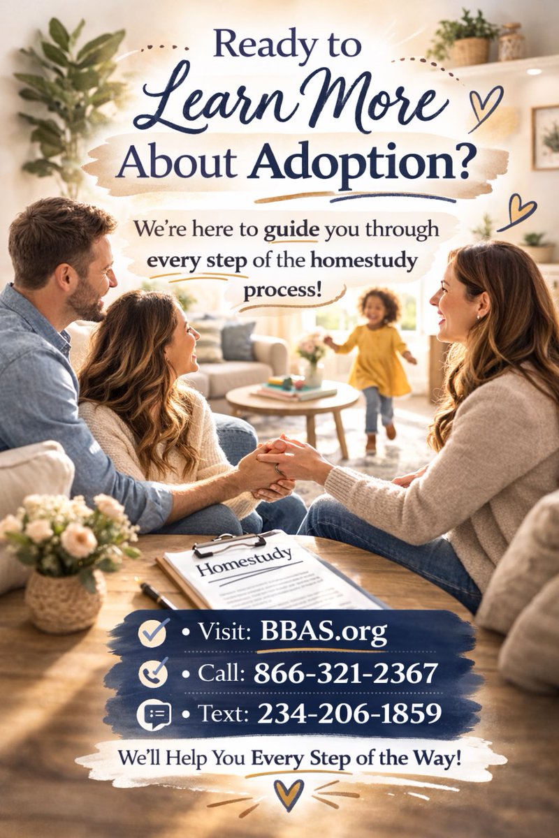 adoptionohio's tweet photo. Homestudies may be completed for:
• Newborn adoption
• Stepparent adoption
• Grandparent or relative adoption
• Older child adoption

🌐 https://t.co/WP3zecQmec
📞 Call 866-321-2367 https://t.co/qodHLdwj4M