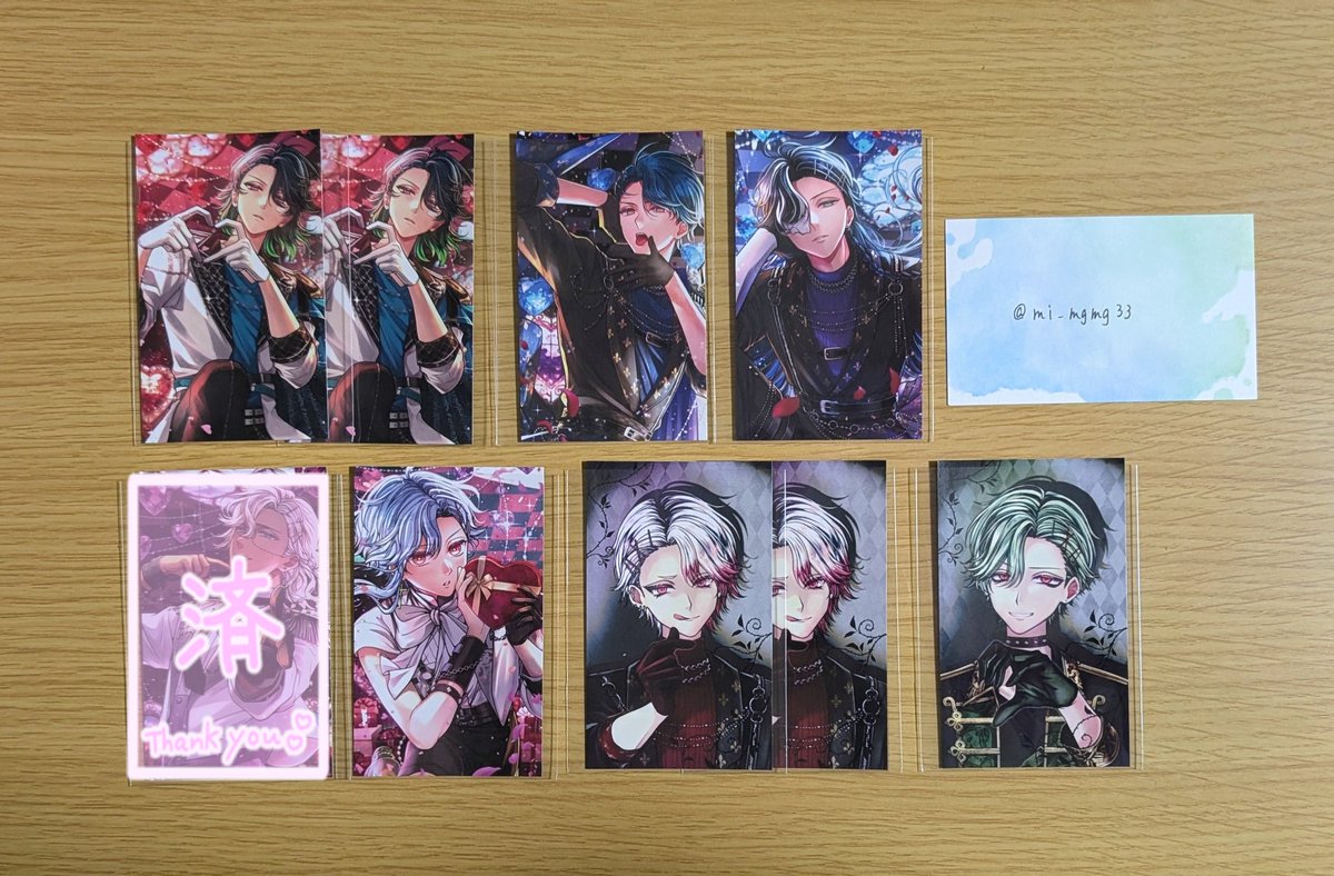 【交換・譲渡・買取】悪魔執事と黒い猫 あくねこ バレンタイントレカ風カード トレカ

【譲】バスティン、ハウレス、ボスキ、フルーレ、アモン、ハナマルor定価+送料

【求】箔:ベリアンor定価+送料

︎︎⟡郵送・PayPayのみ
︎︎⟡異種交換〇