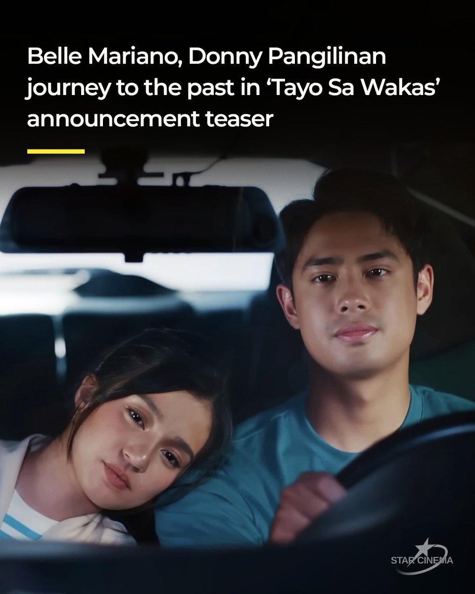 The tandem of Belle Mariano and Donny Pangilinan returns in “Tayo Sa Wakas” with Cathy Garcia-Sampana at the helm. Are you ready for this new DonBelle era? 

Link in the comments for the story.