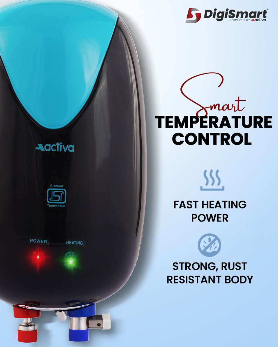 DigiSmartElect's tweet image. If your idea of everyday comfort includes a peaceful shower, warm water, smart control, and zero interruptions, then go for it with us.

#LoveLivesAtHome #EverydayComfort #SmartLiving #HomeEssentials

#DigiSmart