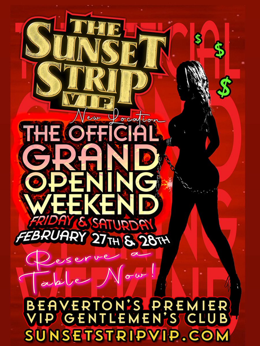SunsetStripVIP's tweet photo. Official Grand Opening Party! Prizes, Special Guests &amp; Photo Ops https://t.co/wQv1gcBhnp