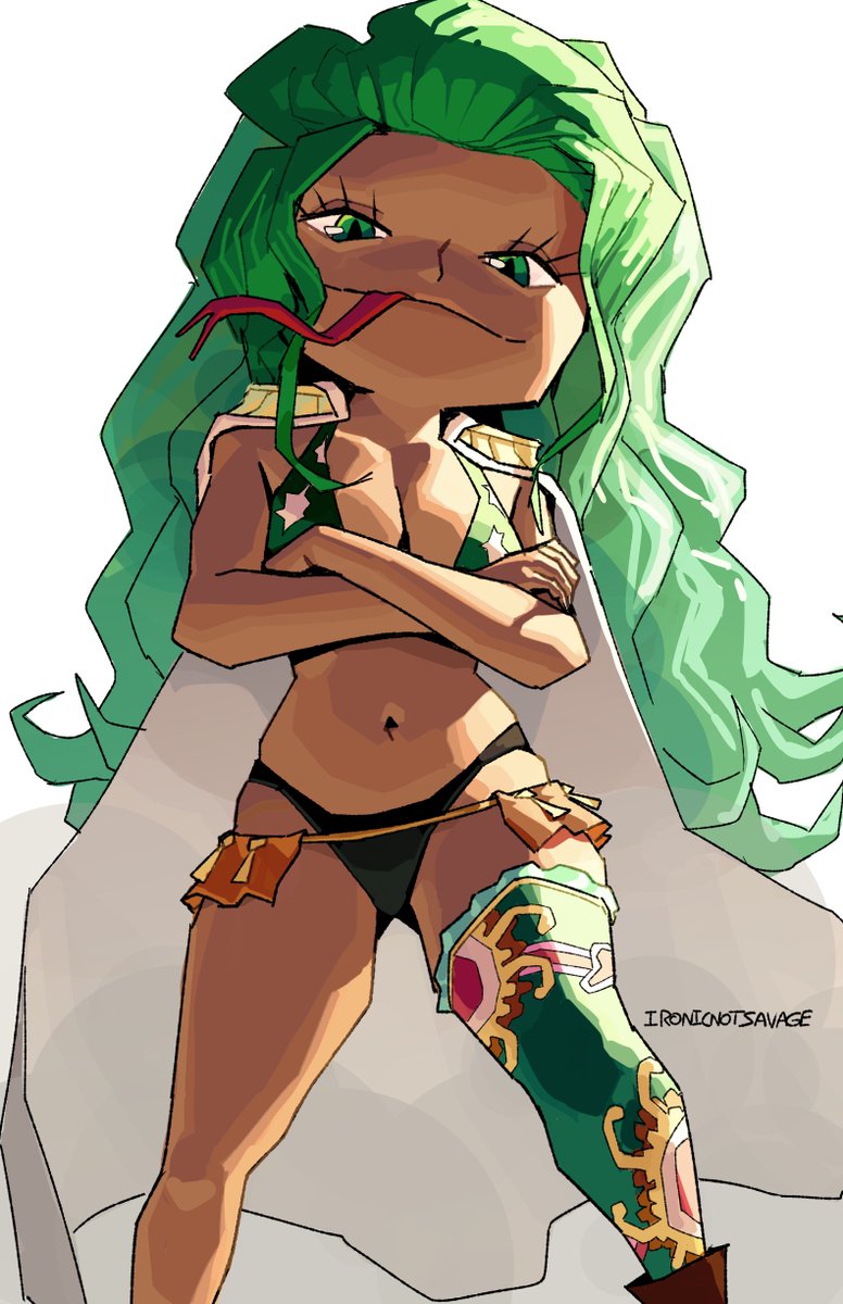 IronicnotSavage's tweet photo. Boa Sandersonia comm https://t.co/v1ov9Mc1ri
