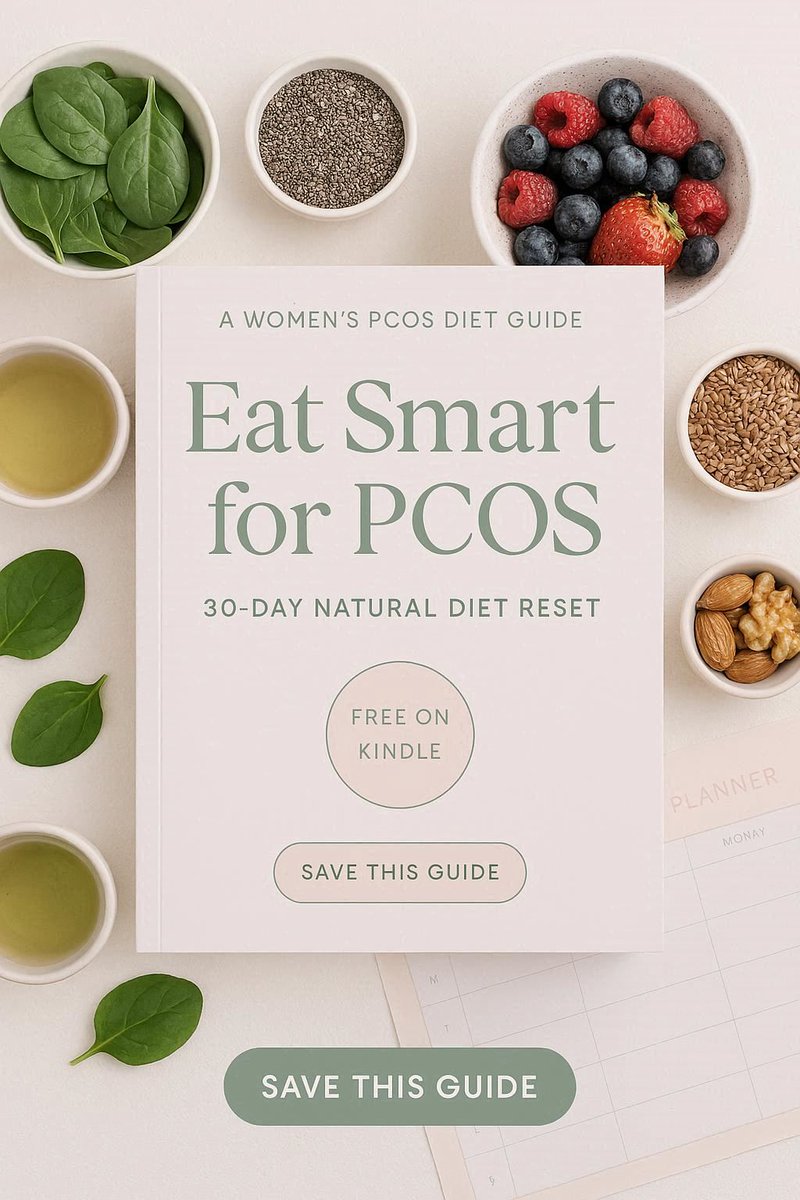 WellnessAlina's tweet photo. Eat Smart for PCOS – 30 Day Natural Diet Reset
Simple meals. Balanced hormones. Real results.✨ FREE on Kindle (Limited Time)
https://t.co/inZBBqBsAh
📌 Save & start today!#PCOS #PCOSDiet #HormoneBalance #PCOSWeightLoss #WomenHealth #KindleFree https://t.co/VELvDpdkZ9