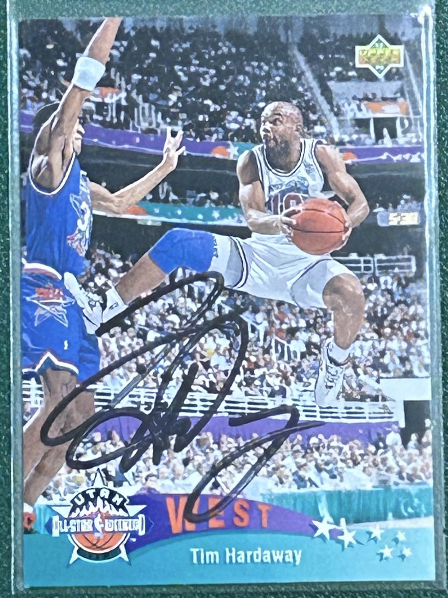 当時のUpper Deckらしい鮮明な写真が、このティム・ハーダウェイの