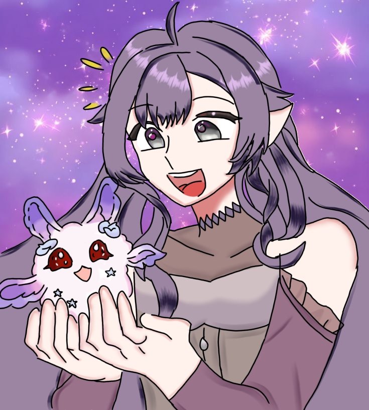 IrisZEloraVT's tweet photo. Poffu and I❤️

#StarMyriadMY #Althaea https://t.co/76Gu3AoEto