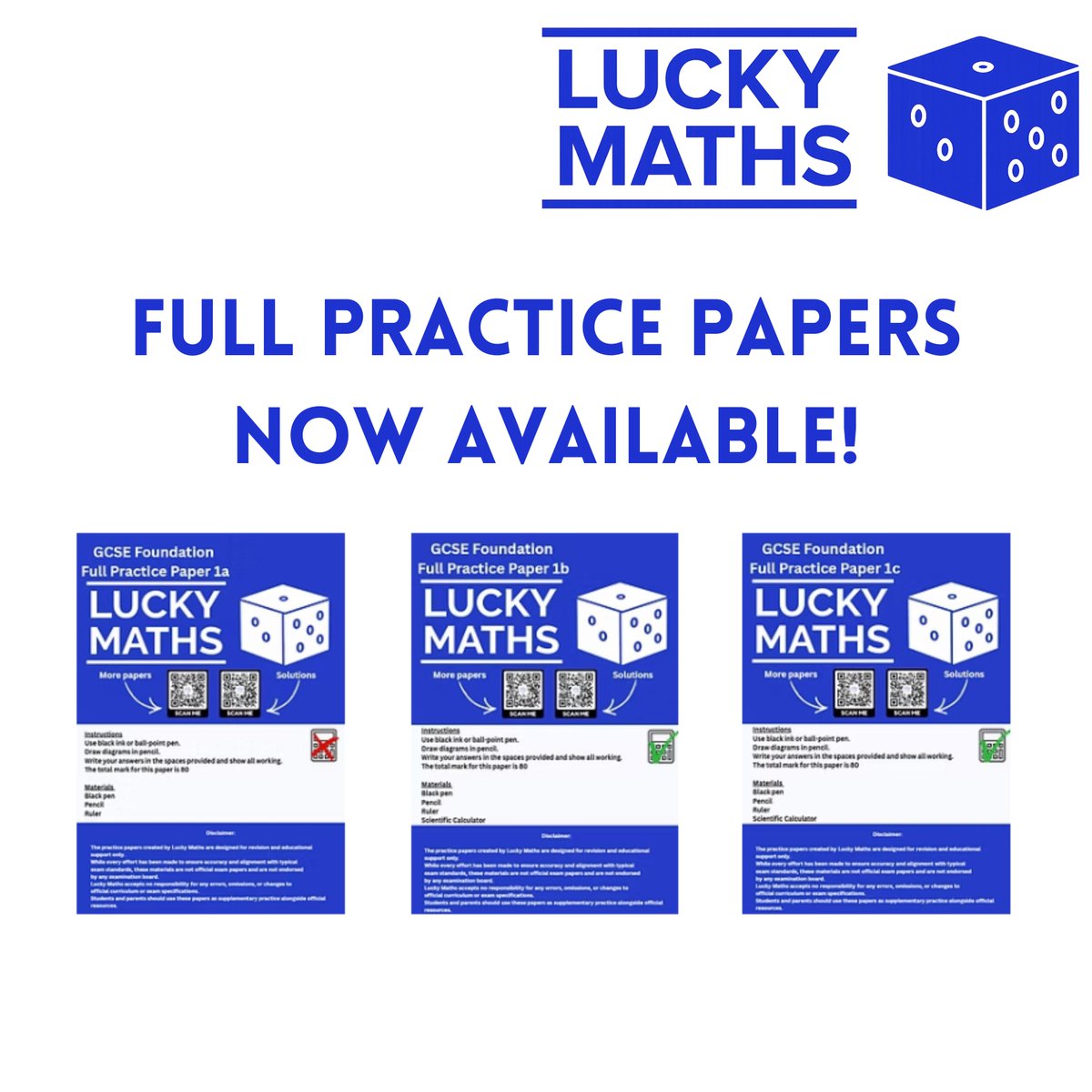 Lucky Maths tweet media