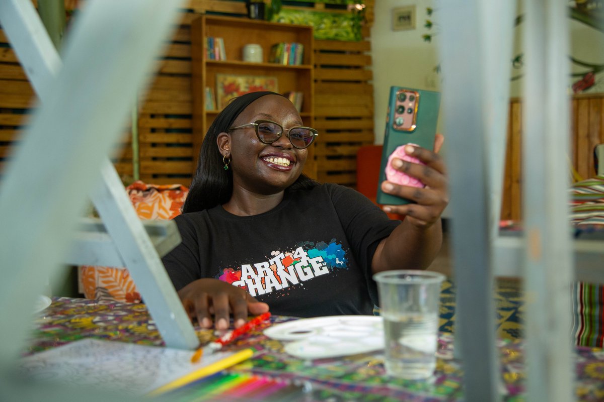 NuruMinds's tweet photo. This is why we do it. ❤️ 
The laughter, the connection, the freedom to create these moments show the power of art therapy and storytelling in supporting mental wellness and community healing.
Grateful for every participant who shared their light with us in Uganda. https://t.co/plb5Dx8IIN