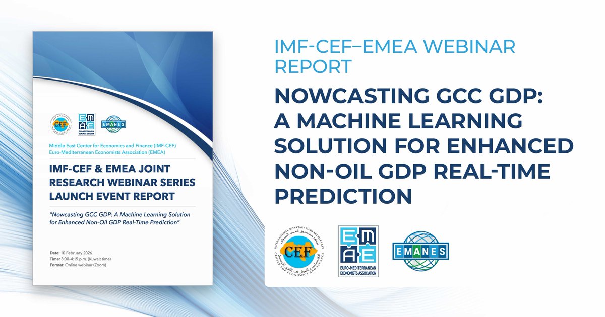 Euro-Mediterranean Economists Association - EMEA tweet media