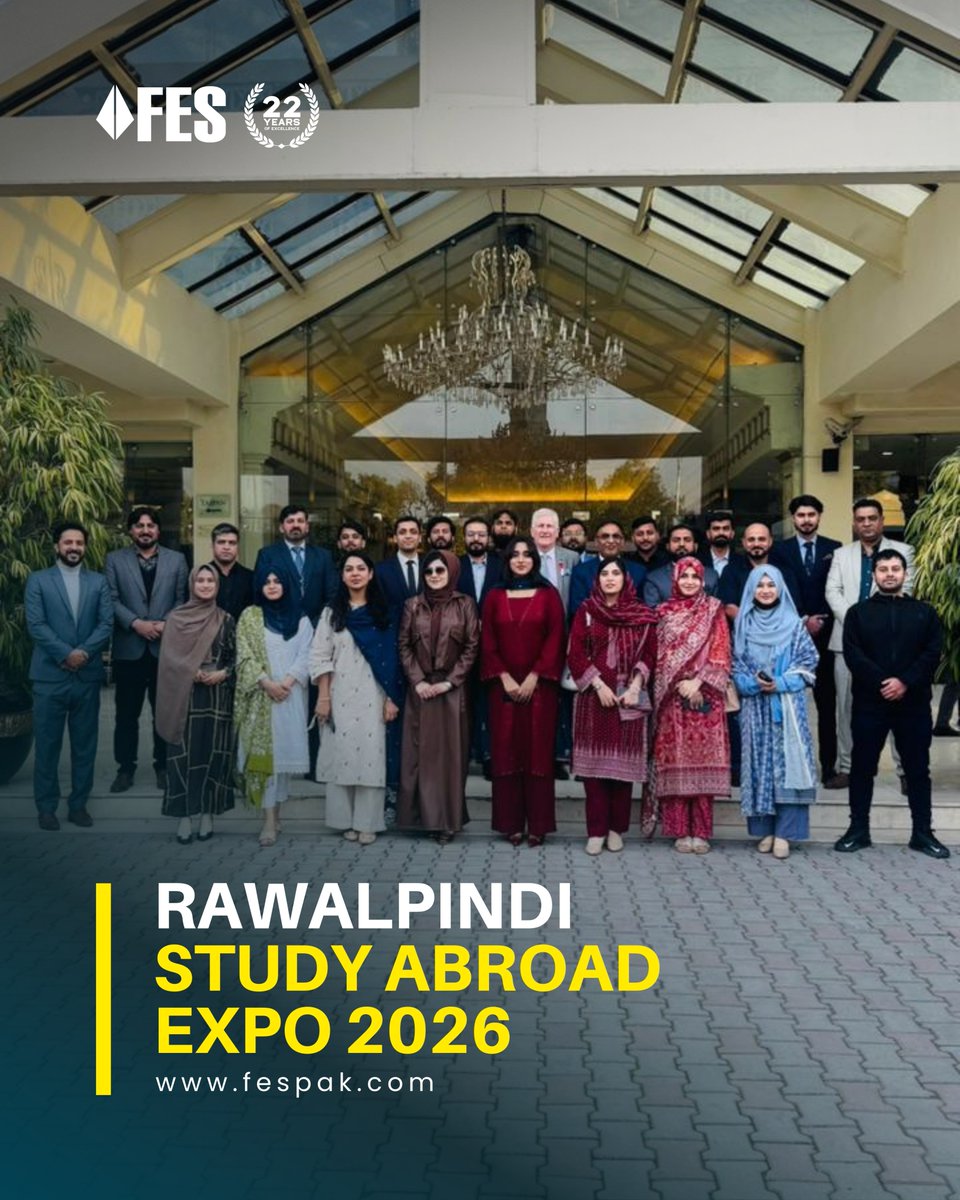The energy at PC Hotel, Rawalpindi, was nothing short of amazing. Seeing students take steps toward their global future was more than inspiring for us. We appreciate all attendees and our international guests for making it possible!

We Guide, You Lead
fespak.com