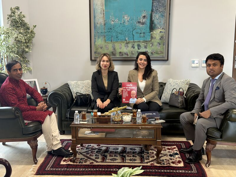 losev_en's tweet photo. We had the honor of visiting H.E. Amanul Haq, Ambassador of Bangladesh to Ankara, at his office.

During the meeting, we shared information about LÖSEV’s work within the scope of our Ramadan Campaign and discussed potential areas of cooperation for the upcoming period. https://t.co/yB6gSxRA1e