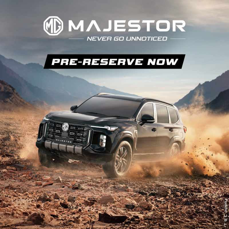 MGMotorIn's tweet photo. Presenting the MG Majestor, conquer any terrain and dominate every obstacle with a commanding presence.